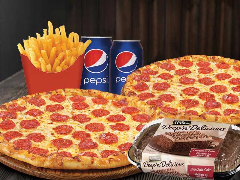 #1- 2 Pizza 10